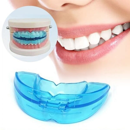 Appareil orthodontique en silicone.
