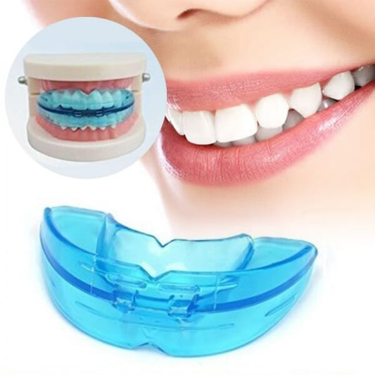 Appareil orthodontique en silicone.