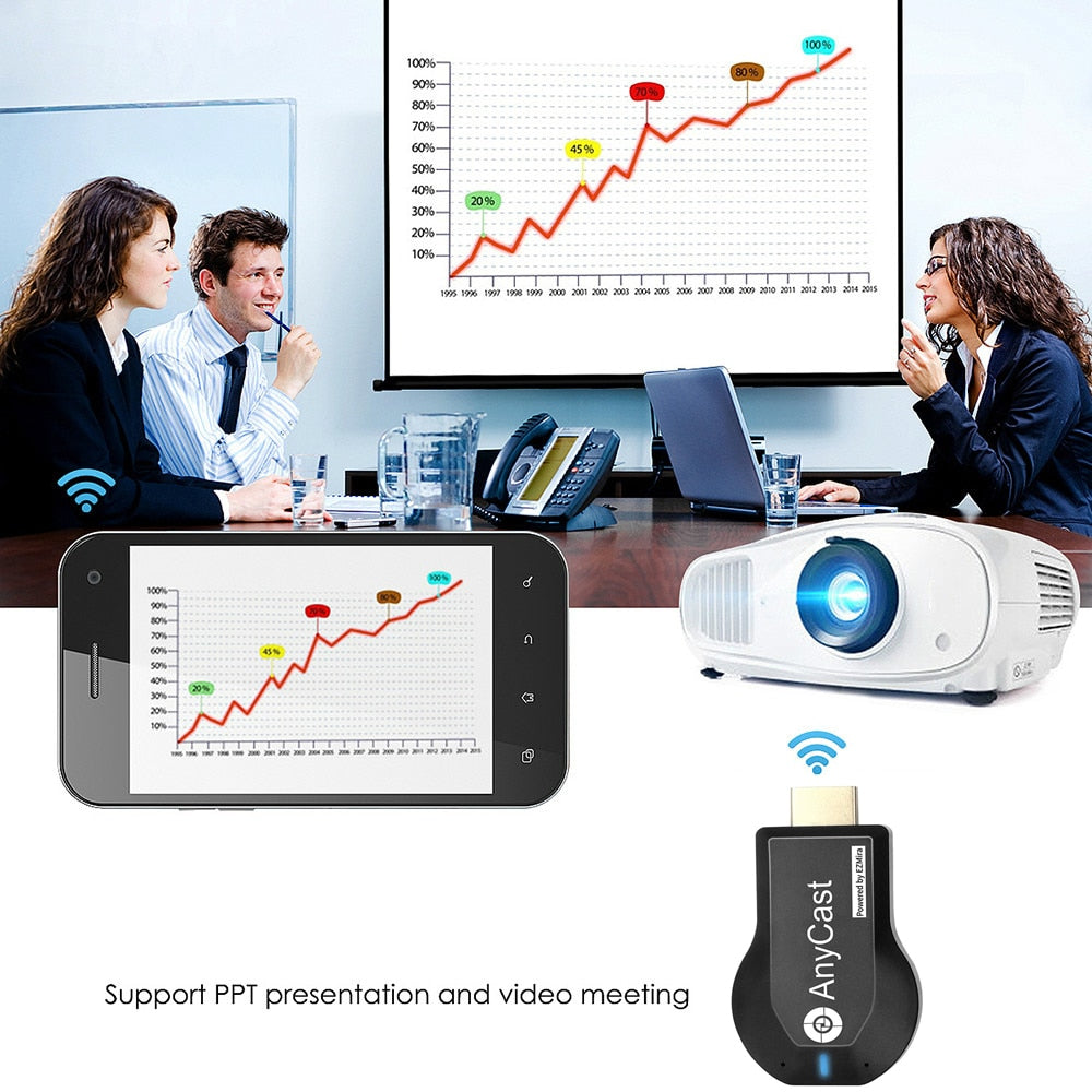 📺 AnyCast M2 Plus – Diffusez l’Écran de Votre Smartphone sur Votre TV Sans Fil