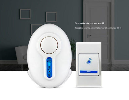 Sonnette de Porte Sans Fil - Alliez Style, Praticité et Technologie.