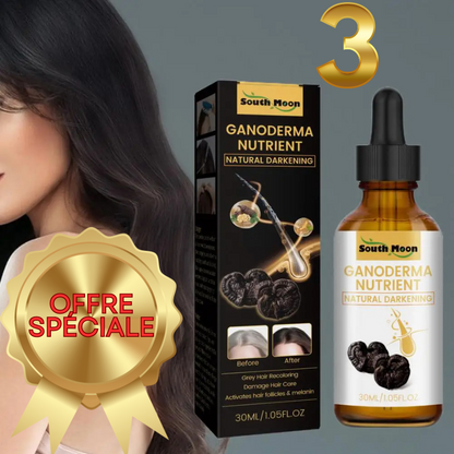 South Moon-Pack de 3 Huile Anti Cheuveux Gris.