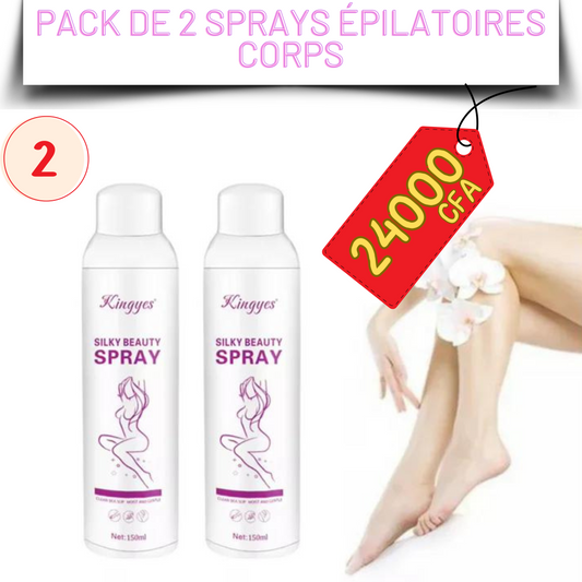 Pack de 2 Sprays Épilatoires Corps