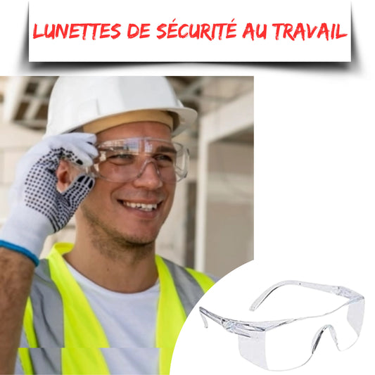 Nouvelles lunettes de sécurité.