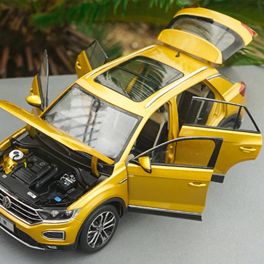 Version miniature du Volkswagen T-ROC 280 TSI à l'échelle 1:18.