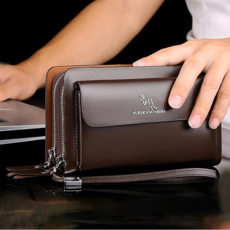 Portefeuille en cuir pour homme – Élégance, Classe et Praticité