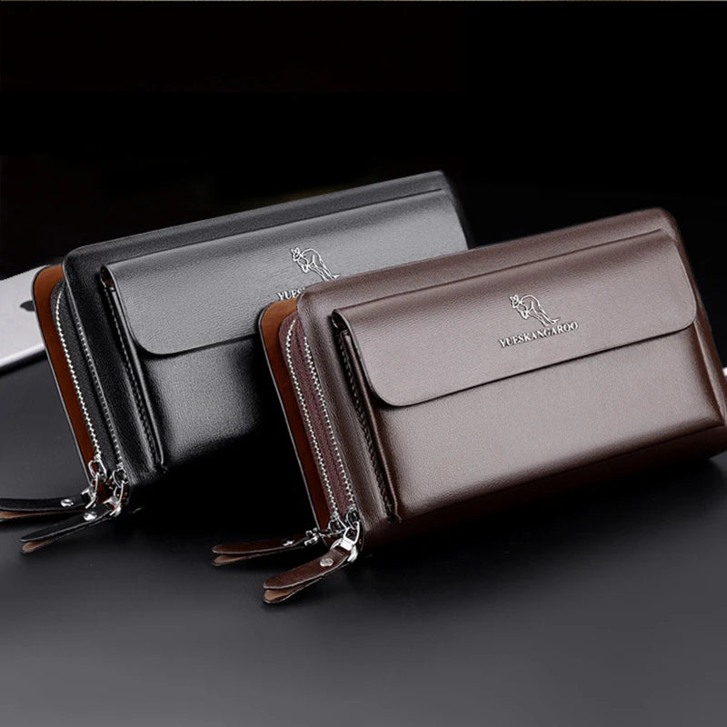 Portefeuille en cuir pour homme – Élégance, Classe et Praticité