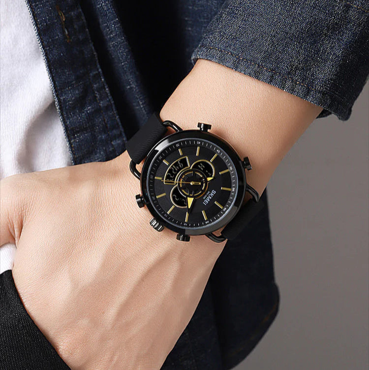 Montre SKMEI Chronographe Hybride.