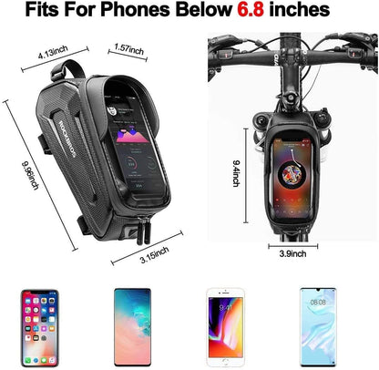 Support smartphone écran tactile pour vélos et motos.