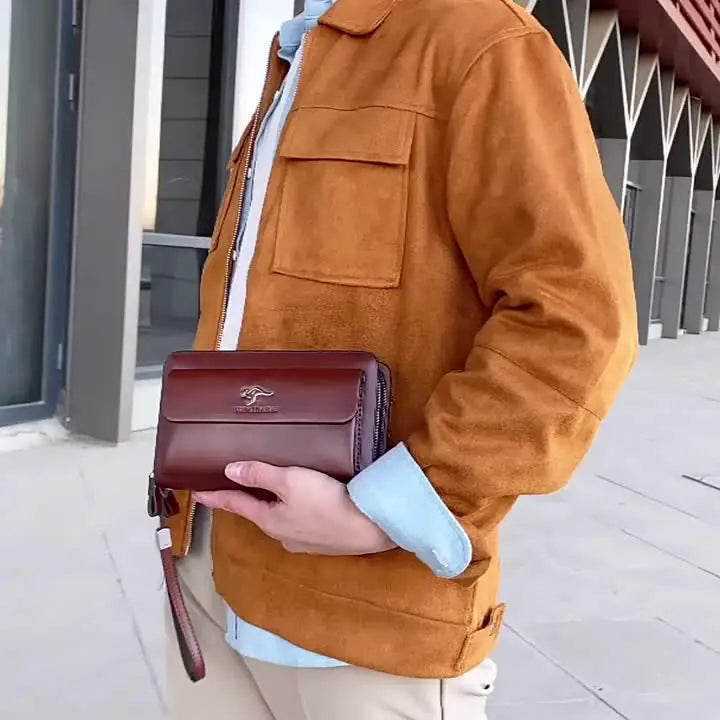Portefeuille en cuir pour homme – Élégance, Classe et Praticité