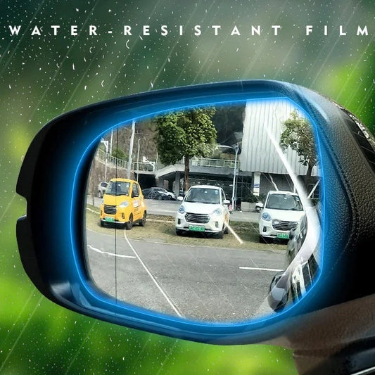 2 x film anti-pluie pour rétroviseur.