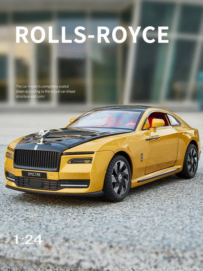 Voiture miniature Rolls-Royce Spectre 1/24 – “The Shining”