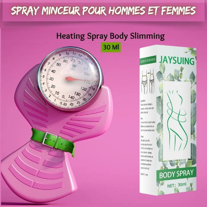 Spray minceur pour hommes et femmes.