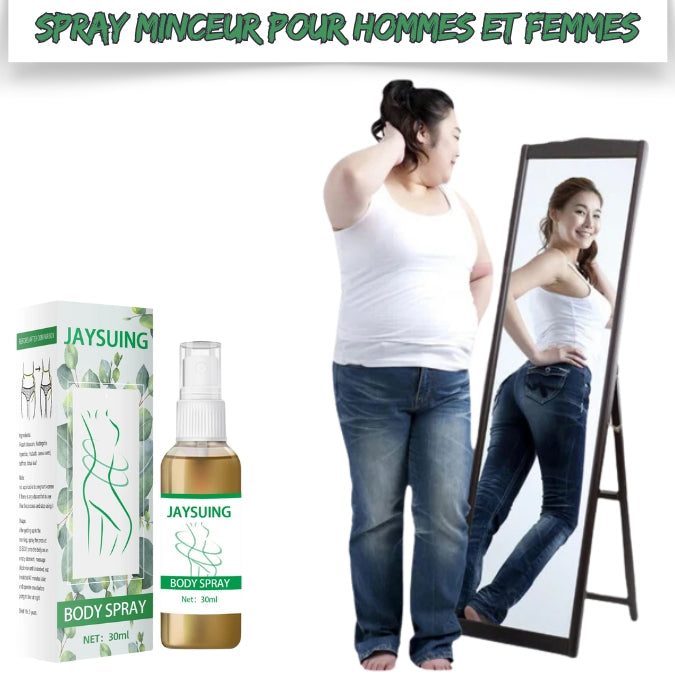 Spray minceur pour hommes et femmes.
