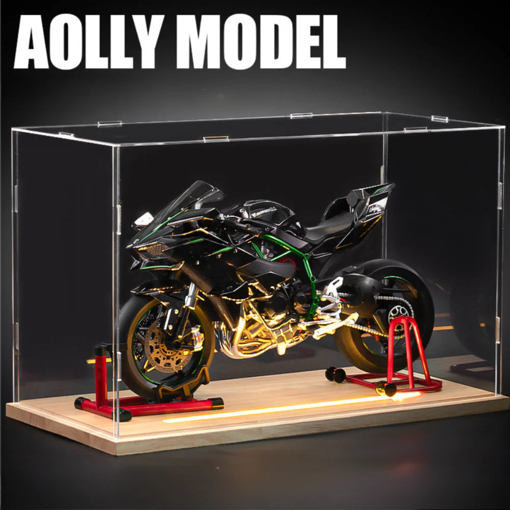 Modèle réduit Kawasaki Ninja H2R à l’échelle 1:6.