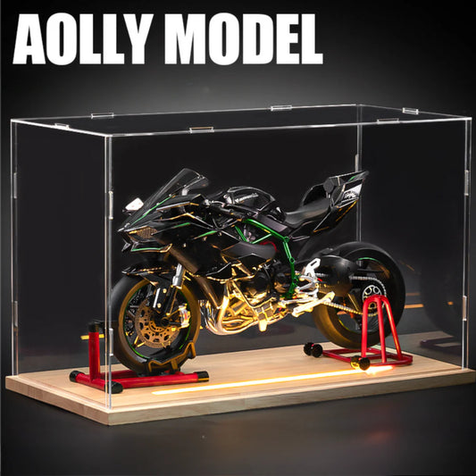 Modèle réduit Kawasaki Ninja H2R à l’échelle 1:6.