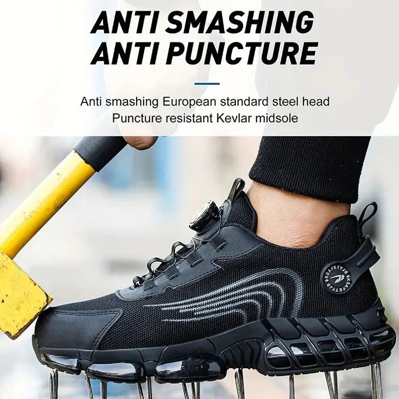 Chaussures de sécurité pour hommes.