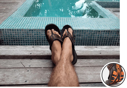 Claquettes Orthopédiques - Réduit la fatigue et les douleurs aux pieds