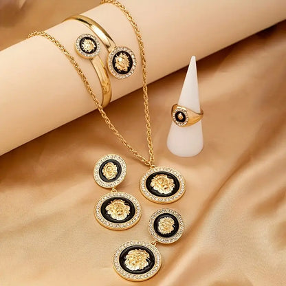 Ensemble de bijoux “Lion Royal”.