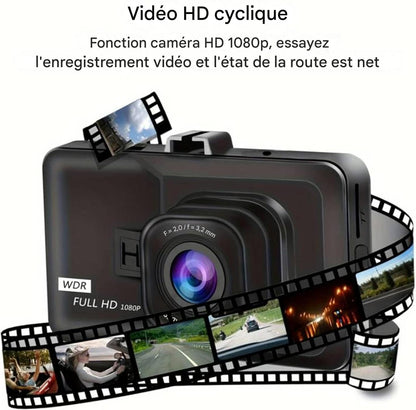 Caméra Embarquée Full HD – Gardez l’œil sur la route et la tranquillité d’esprit.