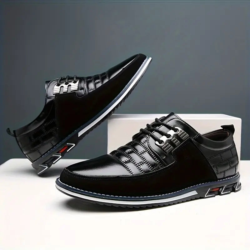 Chaussures Stylées en Cuir Synthétique pour Homme.