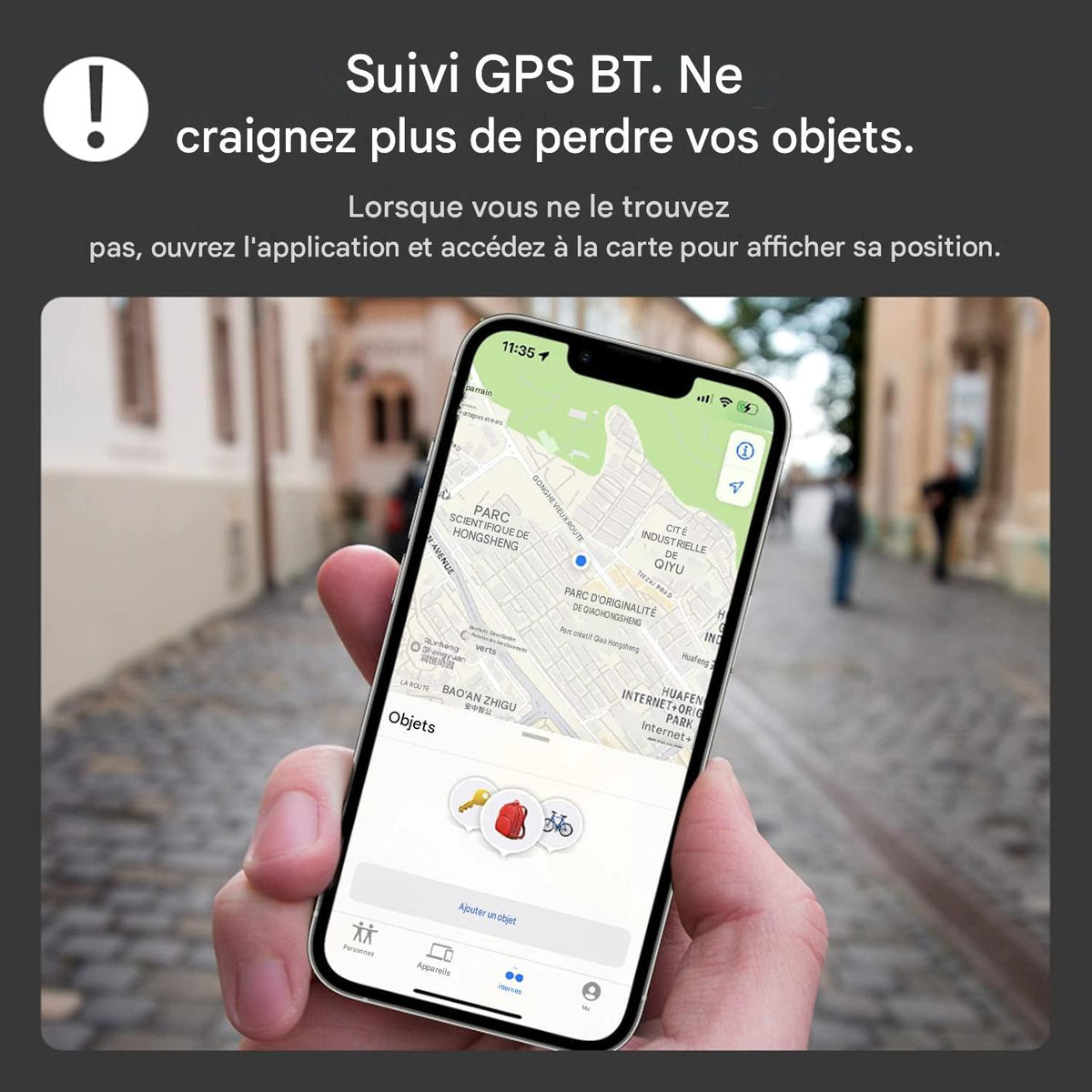Mini Traceur Intelligent – Faites Sonner Vos Objets pour les Retrouver Burkina