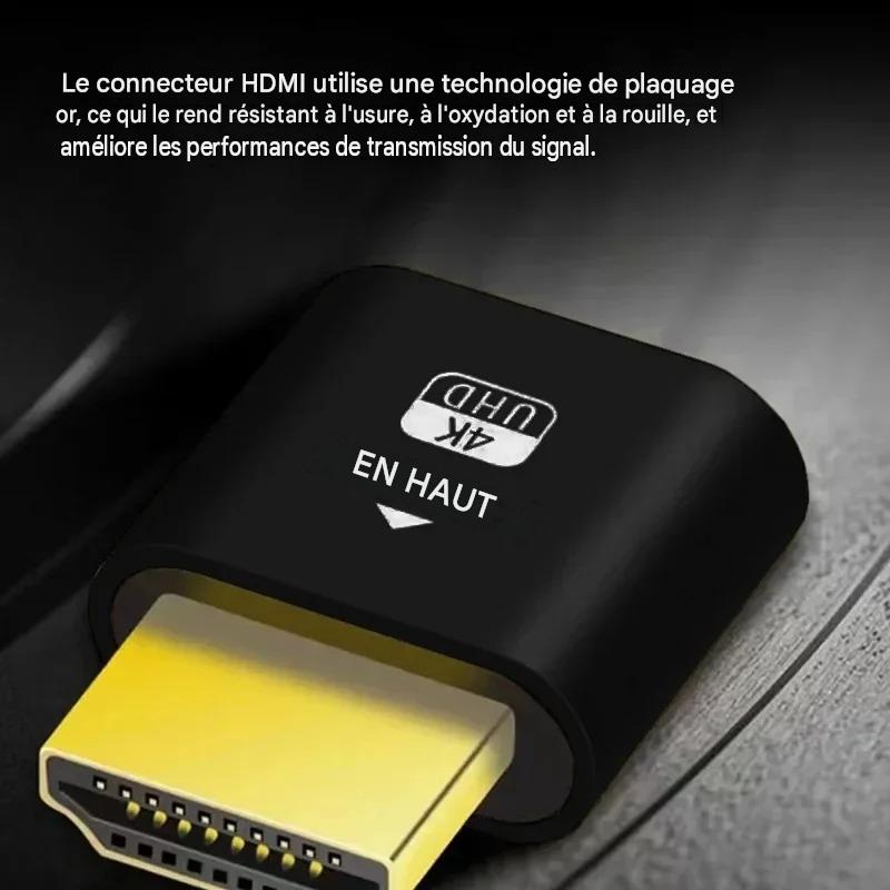 📺 Adaptateur HDMI 4K UHD Burkina