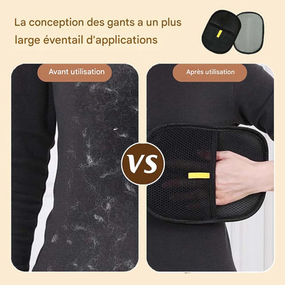 Gant Anti-Poils Électrostatique.