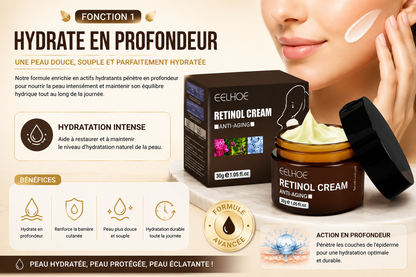 Crème Anti-Âge au Rétinol EELHOE.
