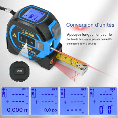 3en1 Télémètre laser.