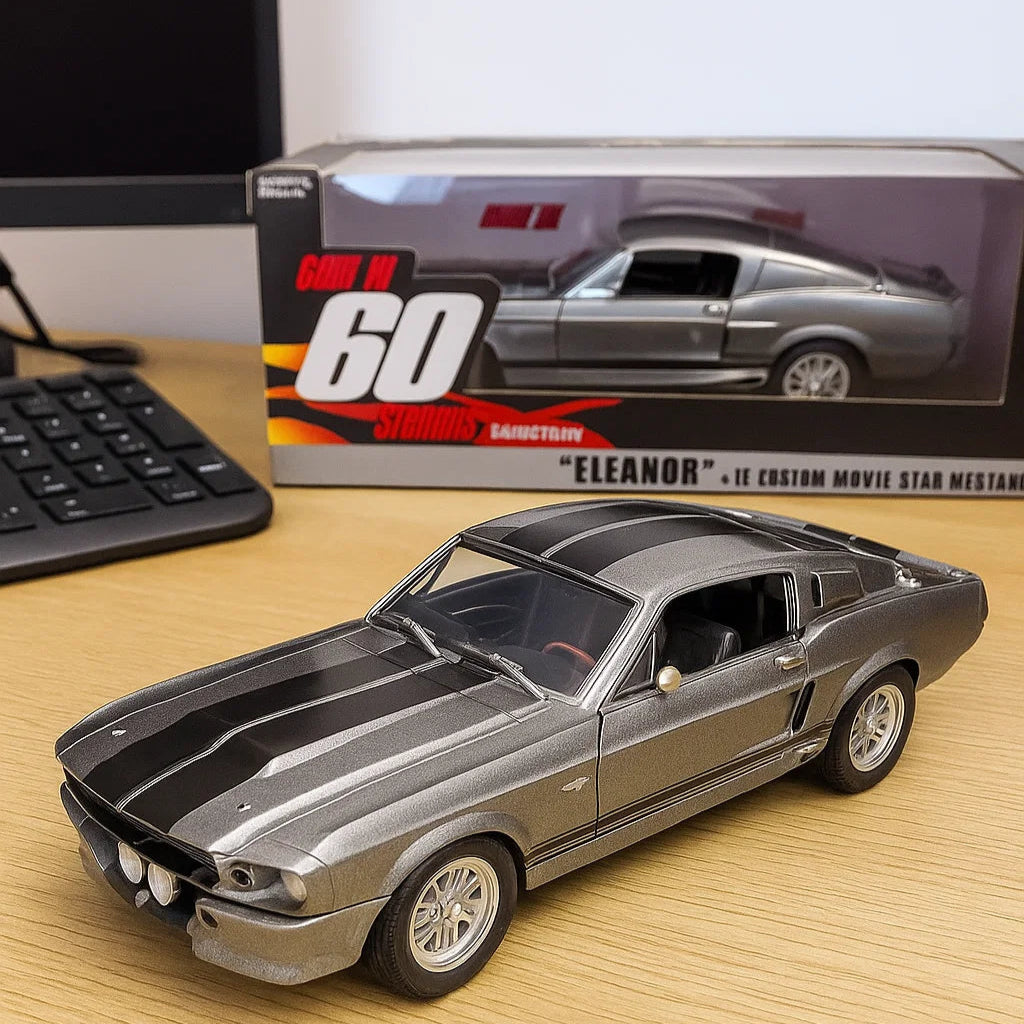Miniature de Ford Mustang Shelby GT500 Eleanor à l'échelle 1:24