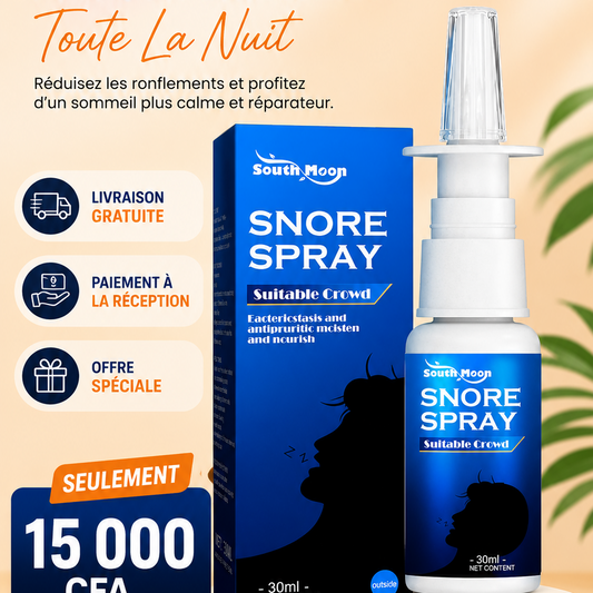 Spray nasal anti-ronflement.