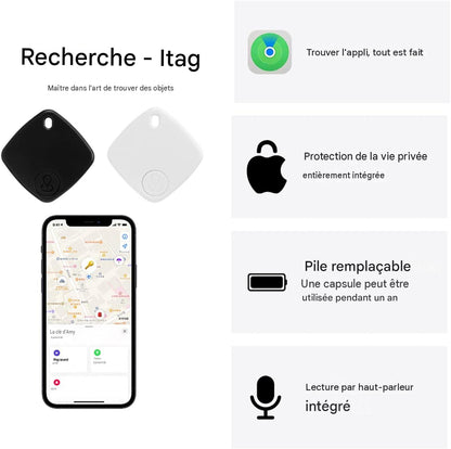 Mini Traceur Intelligent – Faites Sonner Vos Objets pour les Retrouver Burkina