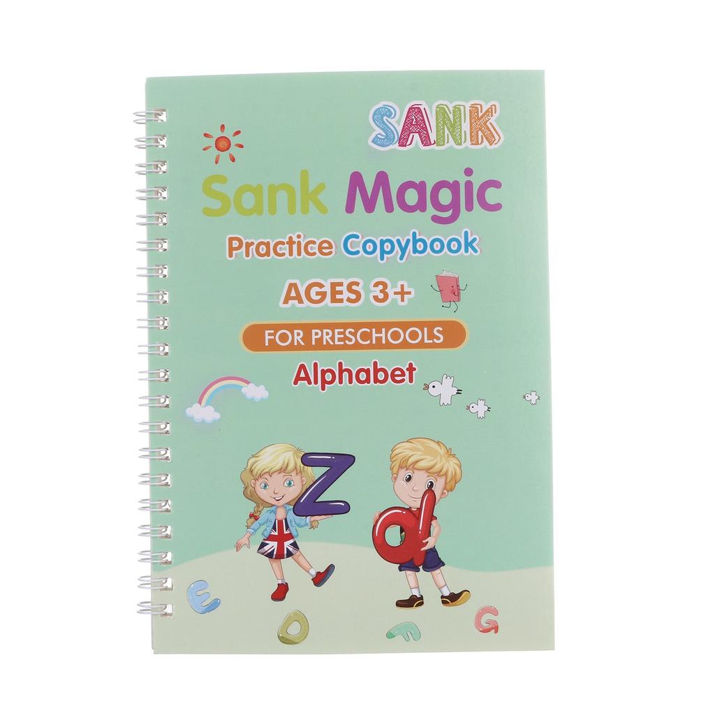 Sank - 4 livres de pratique magique pour les enfants de 3 ans et plus.