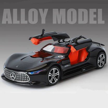 Modèle de voiture Mercedes AMG Vision GT.