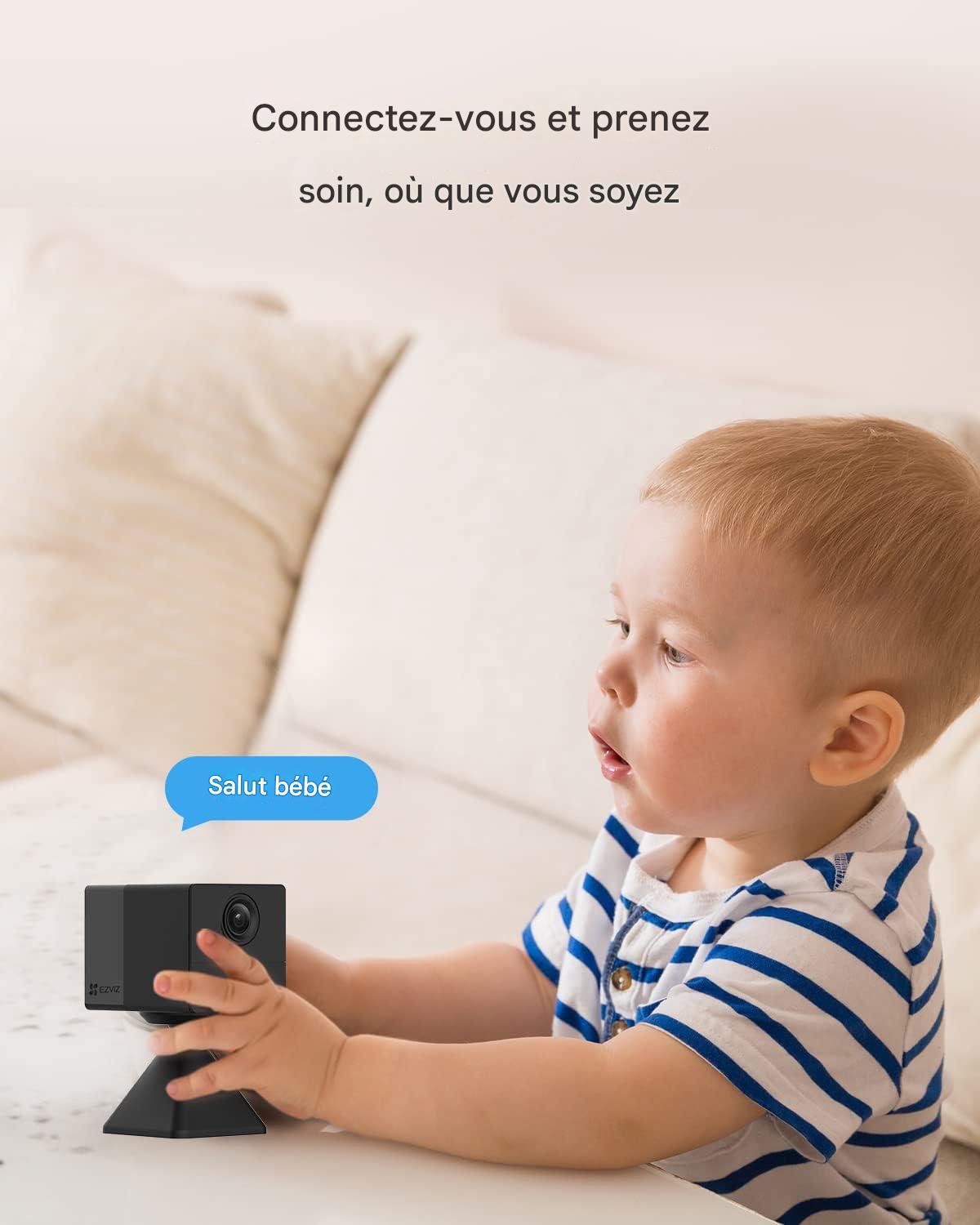 Mini Caméra IP Wi-Fi BC2 – Sécurité Discrète, Autonomie Maximale.