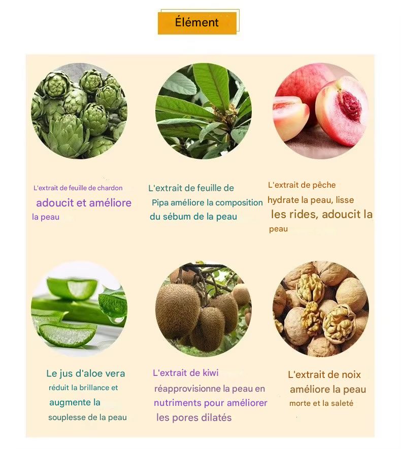 Savon pêche rose réparateur visage et corps.