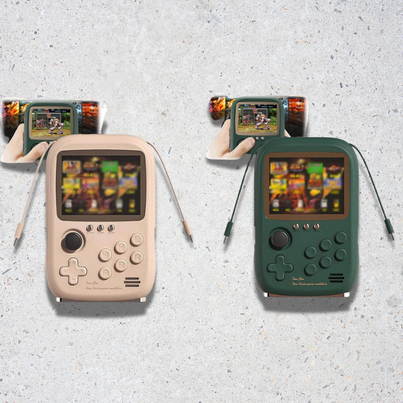 Console portable rétro pour jeux.