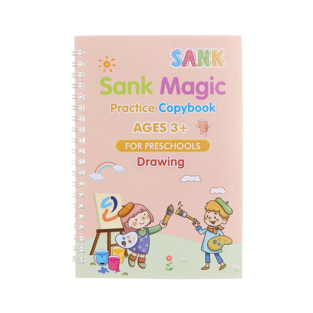 Sank - 4 livres de pratique magique pour les enfants de 3 ans et plus.