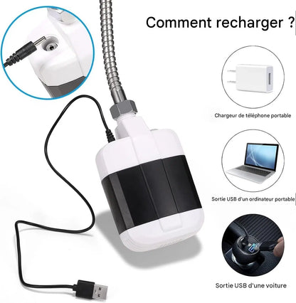 🚿 Douche Portable Rechargeable.