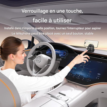 Support Téléphone Rotatif 360° – Conduisez en toute sécurité