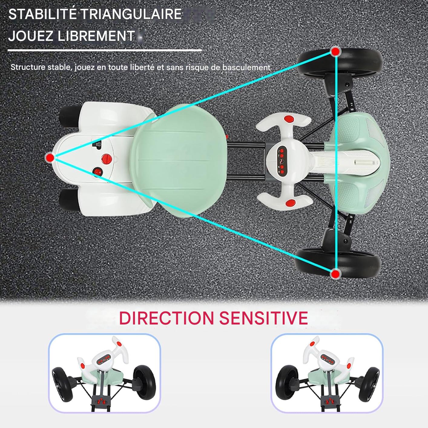 🚀 Le Meilleur Kart Électrique 2-en-1 Enfant 2026 – Conduite Facile & Sécurité Maximale.