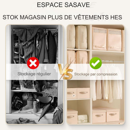 Pack de 2 Sacs Organisateur à Auto-Compression 🎁Opportunité exclusive🎉