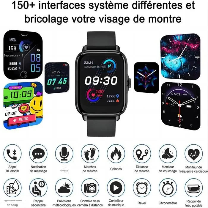 I8 Pro Max – La montre connectée qui modernise ton quotidien.