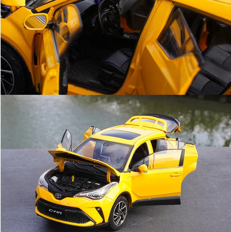 Miniature Toyota C-HR 1:18 – L’Élégance Urbaine à l’État Pur