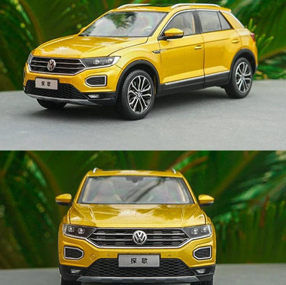 Version miniature du Volkswagen T-ROC 280 TSI à l'échelle 1:18.