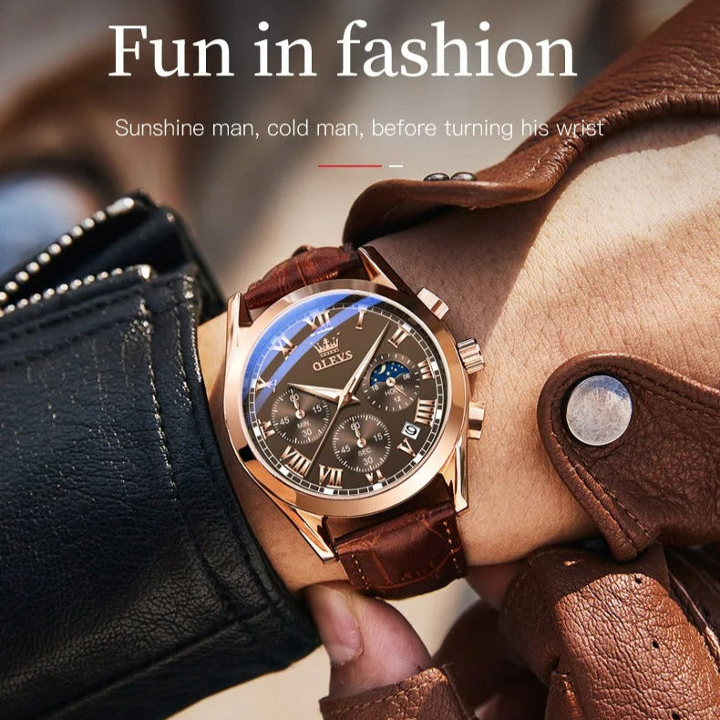 Superbe montre OLEVS 2871 pour homme.