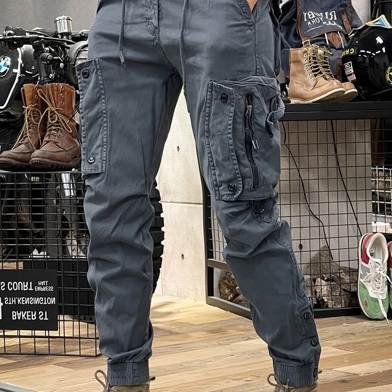 Pantalon Cargo Militaire Multi-Poches pour Homme.