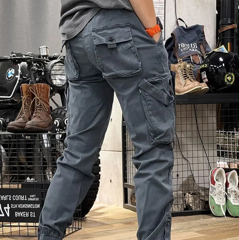 Pantalon Cargo Militaire Multi-Poches pour Homme.