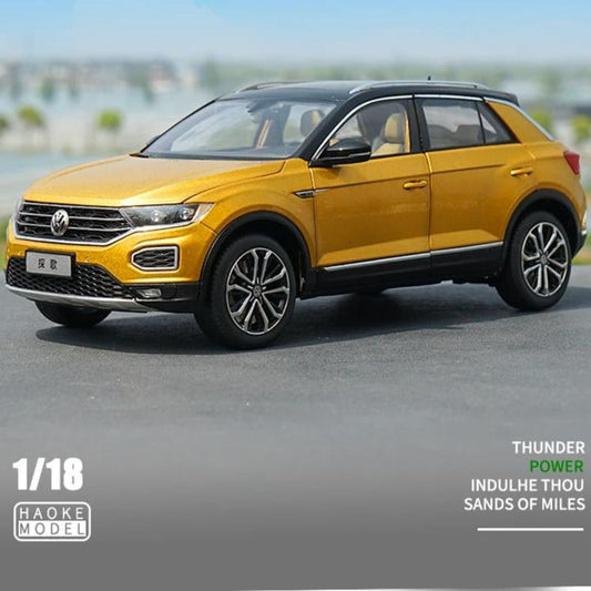 Version miniature du Volkswagen T-ROC 280 TSI à l'échelle 1:18.