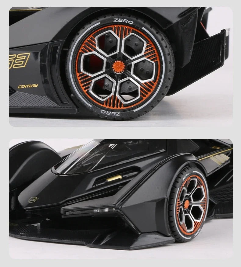 Lamborghini V12 GT Alloy Sports à l’échelle 1:22